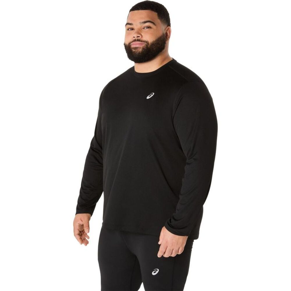 Asics Mens Core Long-Sleeved Running Top / Black